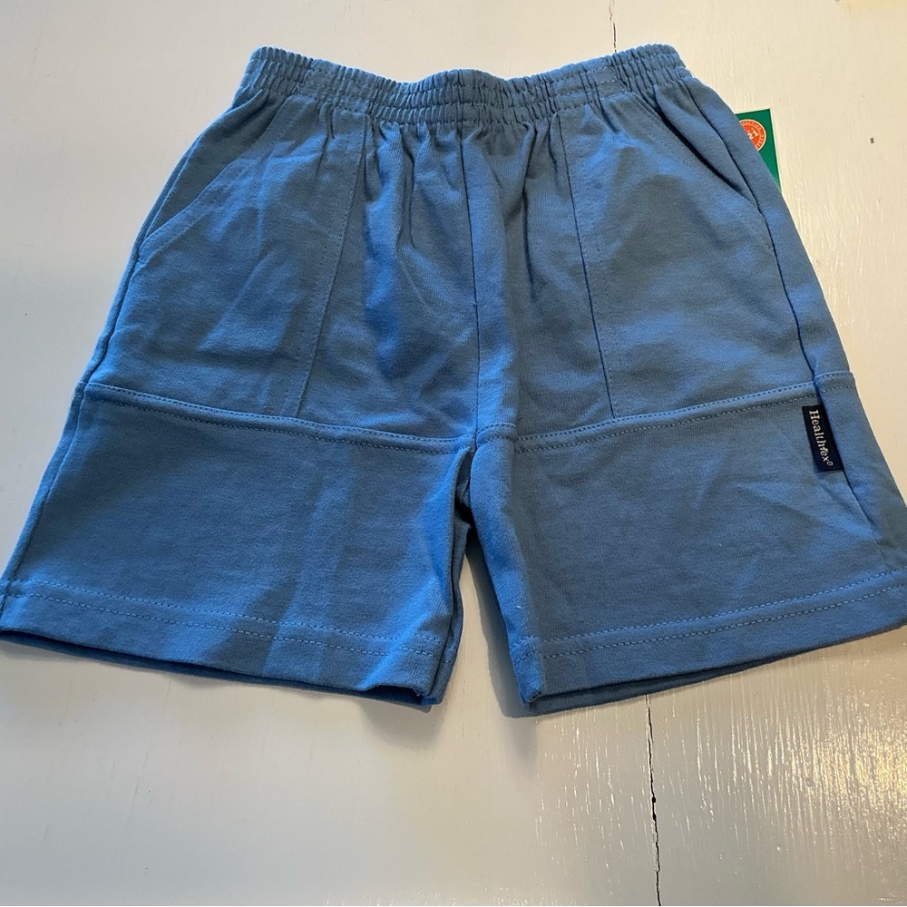 Healthtex Kids Elastic Waist Blue Shorts
